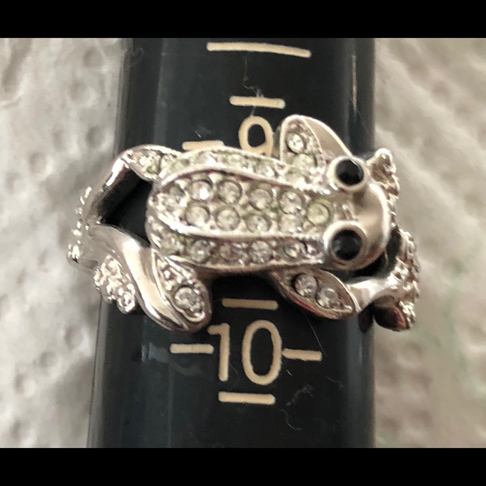 The most adorable crystal frog ever!!